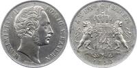 Bayern Doppelgulden Maximilian II. Joseph 1848-1864. -