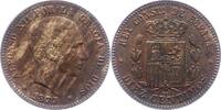 Spanien 10 Centimos Alfons XII. 1874-1885. -