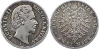 Bayern 2 Mark Ludwig II. 1864-1886. -