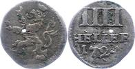 Hessen-Kassel 4 Heller 1725 Karl 1670-1730. Durchgehender Schrötlingsfeh... 9,00 EUR  plus 6,00 EUR verzending