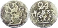 Hessen-Kassel 1/24 Taler 1795 F Wilhelm IX. 1785-1803. Fast sehr schön 9,00 EUR  plus 6,00 EUR verzending