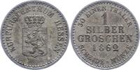 Hessen-Kassel Silbergroschen Friedrich Wilhelm I. 1847-1866. -