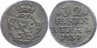 Hessen-Kassel 1/32 Taler zu einem Albus Friedrich I. 1730-1751. -