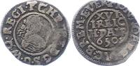 Bremen und Verden 1/16 Taler Kristina 1648-1654. -