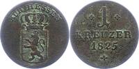 Hessen-Kassel 1 Kupferkreuzer Wilhelm II. 1821-1847. -