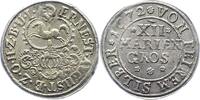 12 Mariengroschen Feinsilber 1672 Osnabrück-Bistum Ernst August I. 1662-1698. Leicht gereinigt, fast vorzüglich