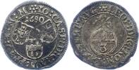 Deutscher Orden 3 Kreuzer Johann Caspar von Ampringen 1664-1684. -
