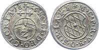 Bayern Halbbatzen Maximilian I., als Kurfürst 1623-1651. -
