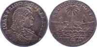 Braunschweig-Calenberg-Hannover 1/3 Palmbaumtaler Johann Friedrich 1665-1679. -