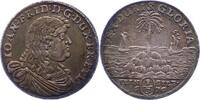 Braunschweig-Calenberg-Hannover 1/3 Palmbaumtaler Johann Friedrich 1665-1679. -