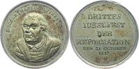 Reformation Silbermedaille 300-Jahrfeier der Reformation 1817. -