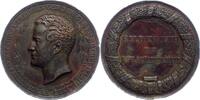 Brandenburg-Preußen Bronzemedaille Friedrich Wilhelm Heinrich August *1779, +1843, Sohn des Prinzen Ferdinand, des Bruders Friedrichs des Großen. -