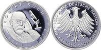Personenmedaillen Silbermedaille Koch, Robert *1843 Clausthal, +1910 Baden-Baden, Bakteriologe, entdeckte den Tuberkelbazillus Nobelpreis 1905. -