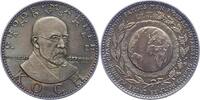 Personenmedaillen Silbermedaille Koch, Robert *1843 Clausthal, +1910 Baden-Baden, Bakteriologe, entdeckte den Tuberkelbazillus Nobelpreis 1905. -