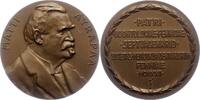 Medicina in nummis Bronzemedaille Äyräpää, Matti *1852 Liperi, +1928 Helsinki, Finnischer Zahnarzt. -
