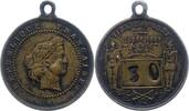 Frankreich Bronzemedaille Dritte Republik 1870-1940. -