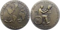 Portugal Bronzemedaille Republik seit 1910. -
