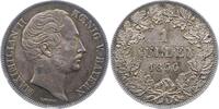 Bayern Gulden Maximilian II. Joseph 1848-1864. -
