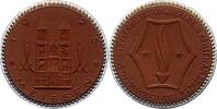 Porzellanmedaillen Meißen. Braune Porzellanmedaille zu 10 Mark 1 Deutsches Reich -