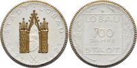 Porzellanmedaillen Löbau. Weiße Porzellanmedaille 19 Deutsches Reich -