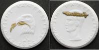 Porzellanmedaillen Garmisch Pfartenkirchen. Meißner Porzellanmedaille Deutsches Reich -