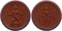 Porzellanmedaillen Dresden. Braune Meißner Porzellanmedaille 1 Deutsches Reich -
