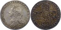 Braunschweig-Calenberg-Hannover 2/3 Taler Feinsilber Georg II. 1727-1760. -
