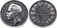 Hessen-Darmstadt Versilberte Bronzemedaille Ernst Ludwig 1892-1918. -
