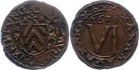 Ravensberg Cu-6 Pfennig Brandenburgische Regierung 1614-1623. -