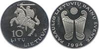 Litauen 10 Litu Republik. -