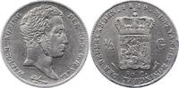 Niederlande-Königreich 1/2 Gulden Wilhelm I. 1814-1840. -