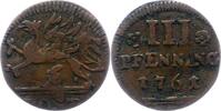 Mecklenburg-Rostock, Stadt 3 Pfennig -