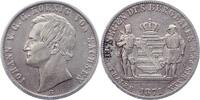 Sachsen-Albertinische Linie Ausbeutetaler Johann 1854-1873. -