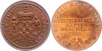 Ausbeute Fischbach. Kupfermedaille -
