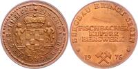 Ausbeute Fischbach. Kupfermedaille -