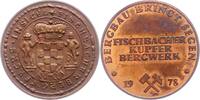 Ausbeute Fischbach. Kupfermedaille -