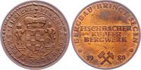 Ausbeute Fischbach. Kupfermedaille -