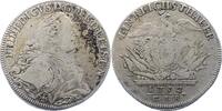 Brandenburg-Bayreuth Leichter Taler Friedrich 1735-1763. -