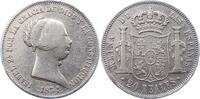Spanien 20 Reales Isabel II. 1833-1868. -