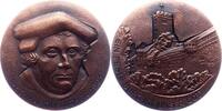 Bronzemedaille 1983 Reformation 500. Geburtstag von Martin Luther 1983. Prägefrisch
