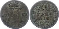 Osnabrück-Bistum 12 Pfennig Ernst August II. von York 1716-1728. -