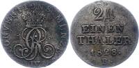 Braunschweig-Calenberg-Hannover 1/24 Taler Georg IV. 1820-1830. -