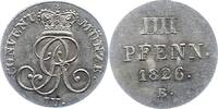 Braunschweig-Calenberg-Hannover 4 Pfennig Georg IV. 1820-1830. -