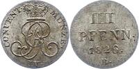 Braunschweig-Calenberg-Hannover 4 Pfennig Georg IV. 1820-1830. -