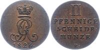 Braunschweig-Calenberg-Hannover 2 Pfennig Georg IV. 1820-1830. -
