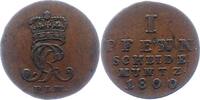 Braunschweig-Calenberg-Hannover Cu-Pfennig Georg III. 1760-1820. -