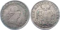 Hessen-Kassel 1/2 Taler Wilhelm IX. 1785-1803. -