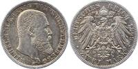 Württemberg 2 Mark Wilhelm II. 1891-1918. -