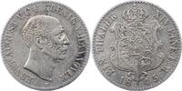 Braunschweig-Calenberg-Hannover Taler Ernst August 1837-1851. -