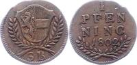 Salzburg Pfennig Hieronymus Graf Colloredo 1772-1803. -